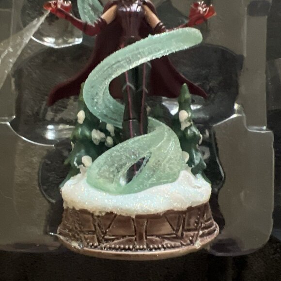 Disney Marvel Comics Scarlet Witch Light-Up Living Magic Sketchbook Ornament - Picture 4 of 7